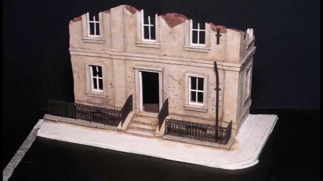 1/35 Diorama: The road to Berlin......ummm which way is it?  - Part 1: Foam, card and stuff