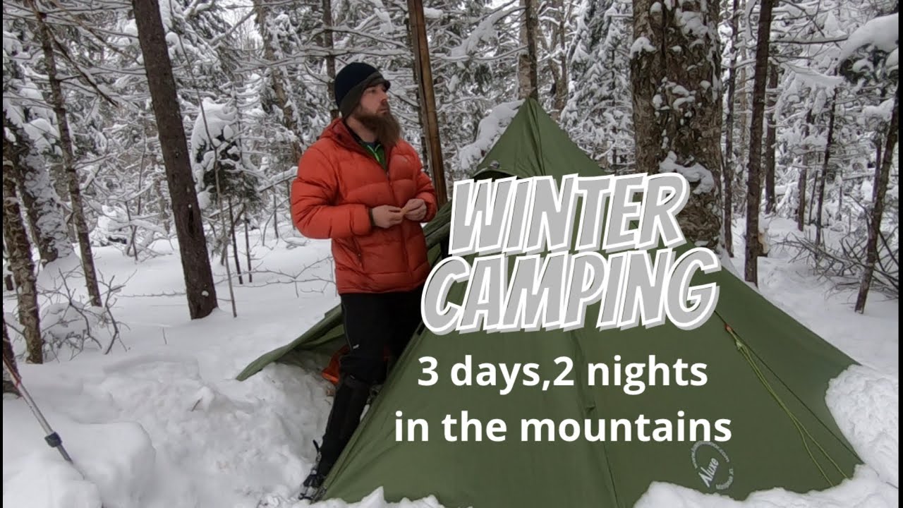 Solo Hot Tenting ! Alone in the wilderness