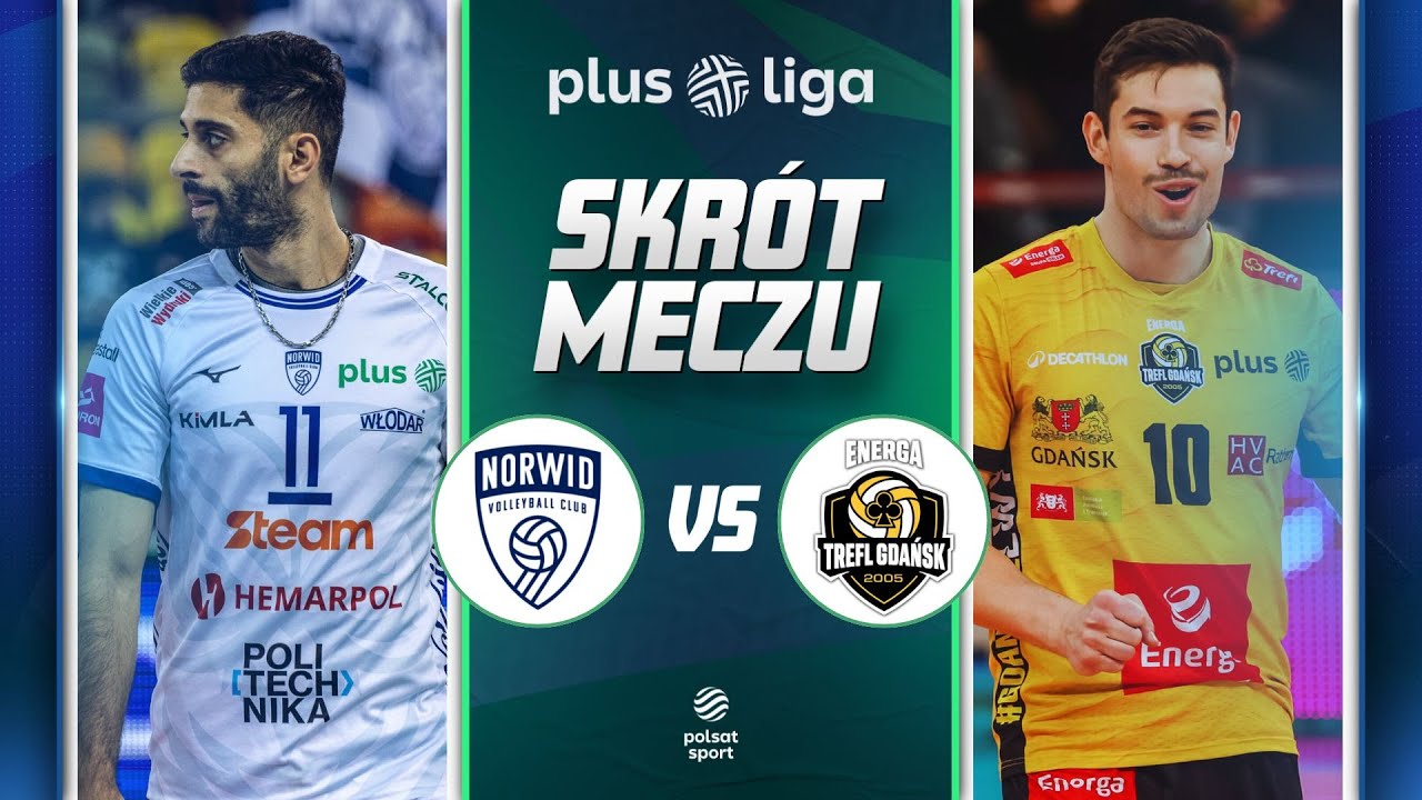SKR&Oacute;T: STEAM HEMARPOL POLITECHNIKA CZĘSTOCHOWA - ENERGA TREFL GDAŃSK | PLUSLIGA