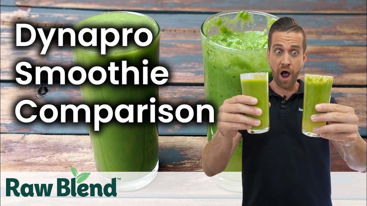 Vacuum Blending Smoothie Comparison | Tribest Dynapro High Speed Vacuum Blender