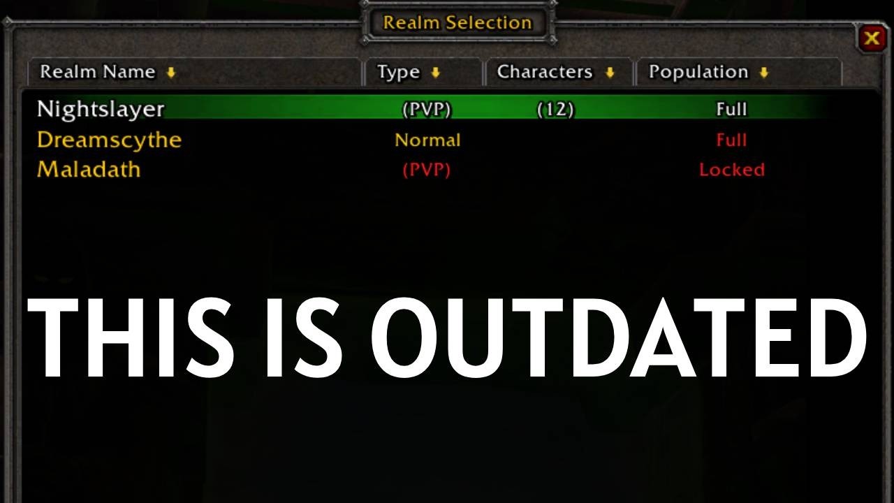 This community gameplay can't happen on WoW