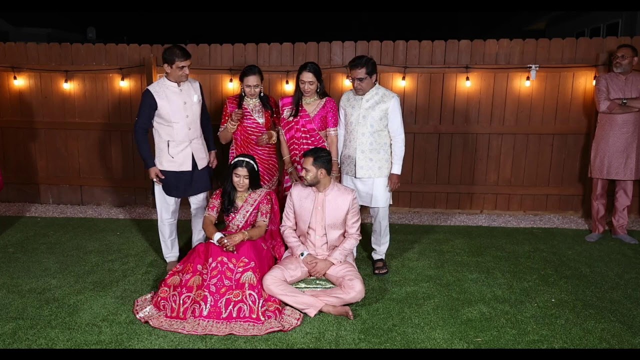 Kishan And Shivani Mandap Muhrat Ceremony