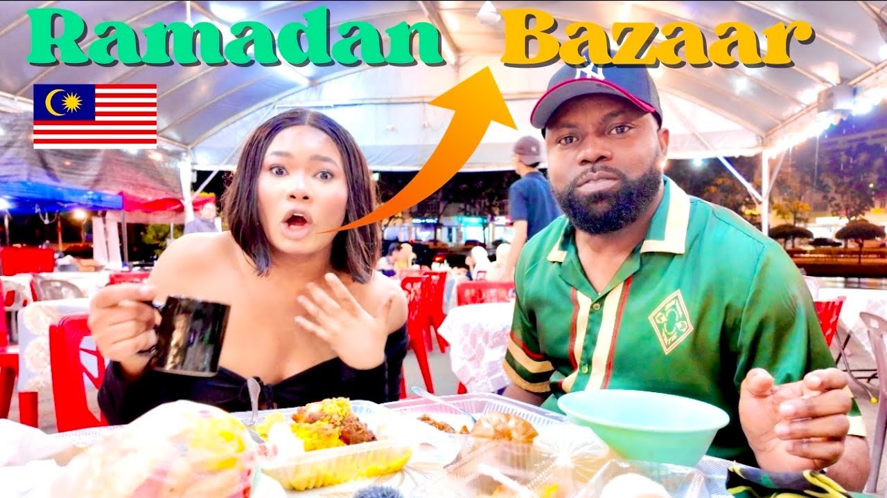 We Tried the BEST Ramadan Bazaar Street Food in Putrajaya, Malaysia! 🌙🍢🌶️