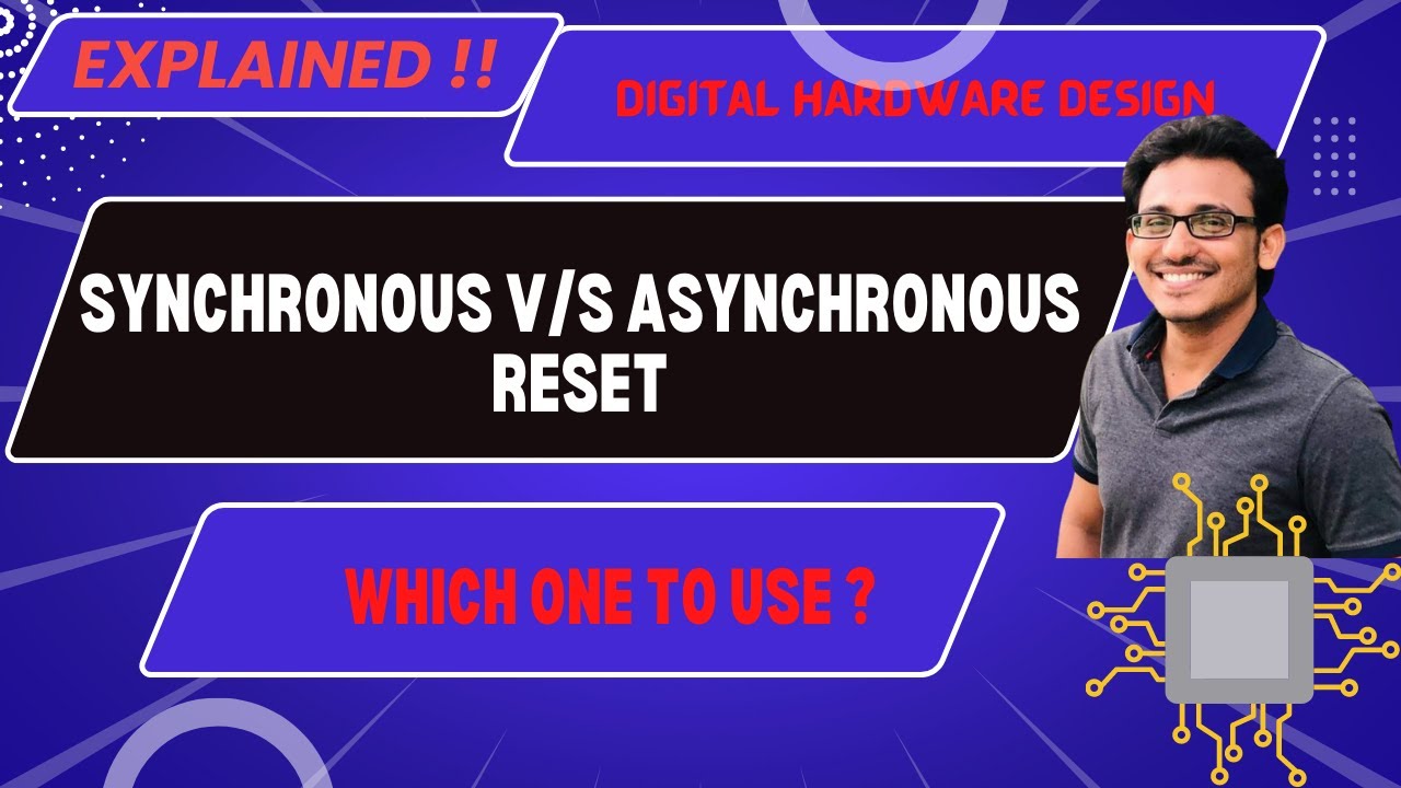 Digital VLSI Design | Synchronous V/S Asynchronous Reset Design | Best Reset Design Approach ? 🤔💯🔥