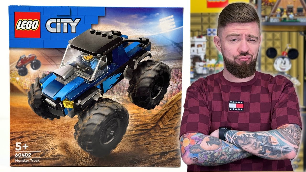 NIEBIESKI MONSTER TRUCK 🛞 LEGO CITY 60402 RECENZJA
