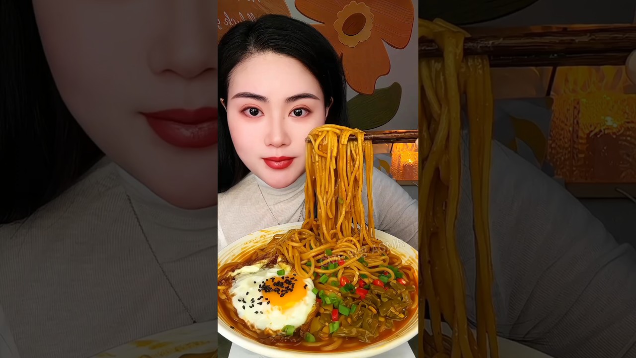 Spicy Noodle Challenge 🔥 Spiciest Food Eating 🍜 