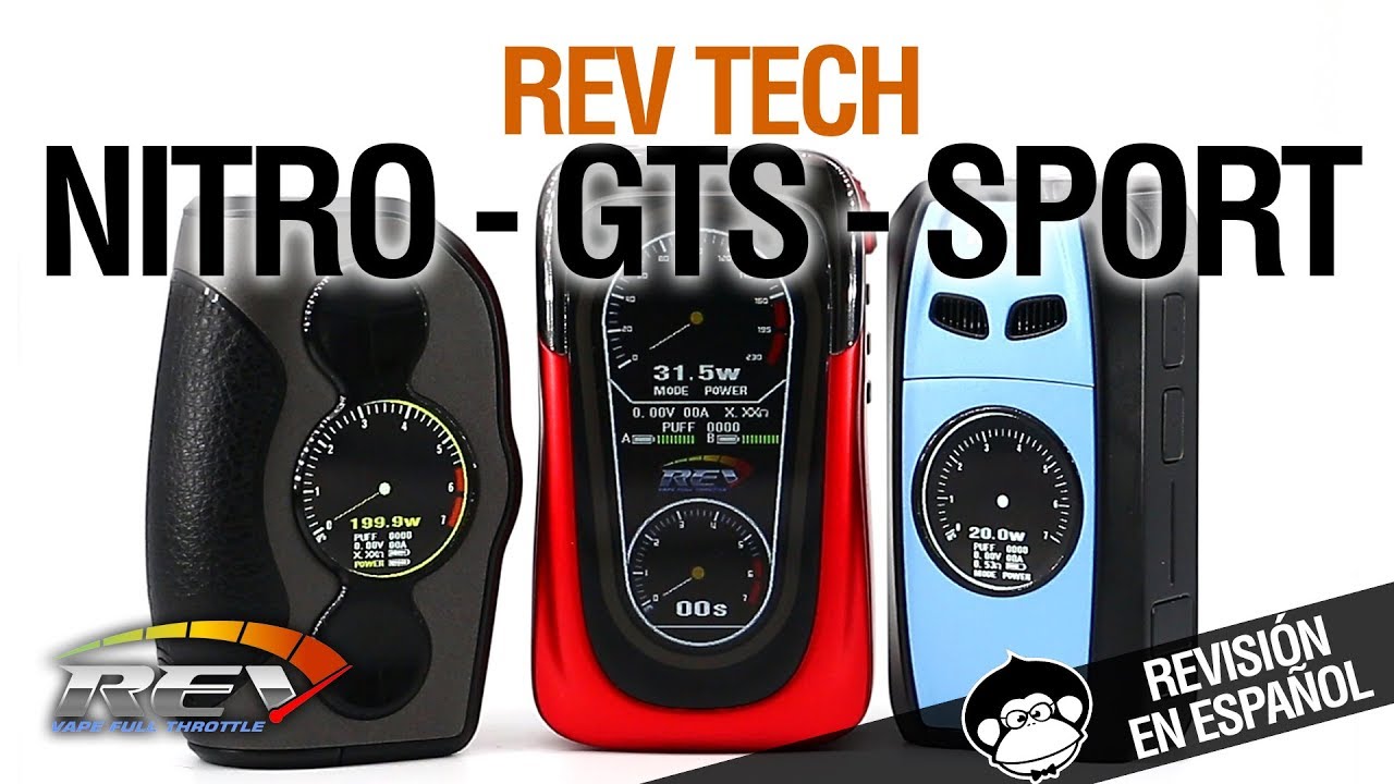REV tech GTS - NITRO - SPORT / brum bruuum bruuummm / revisi&oacute;n