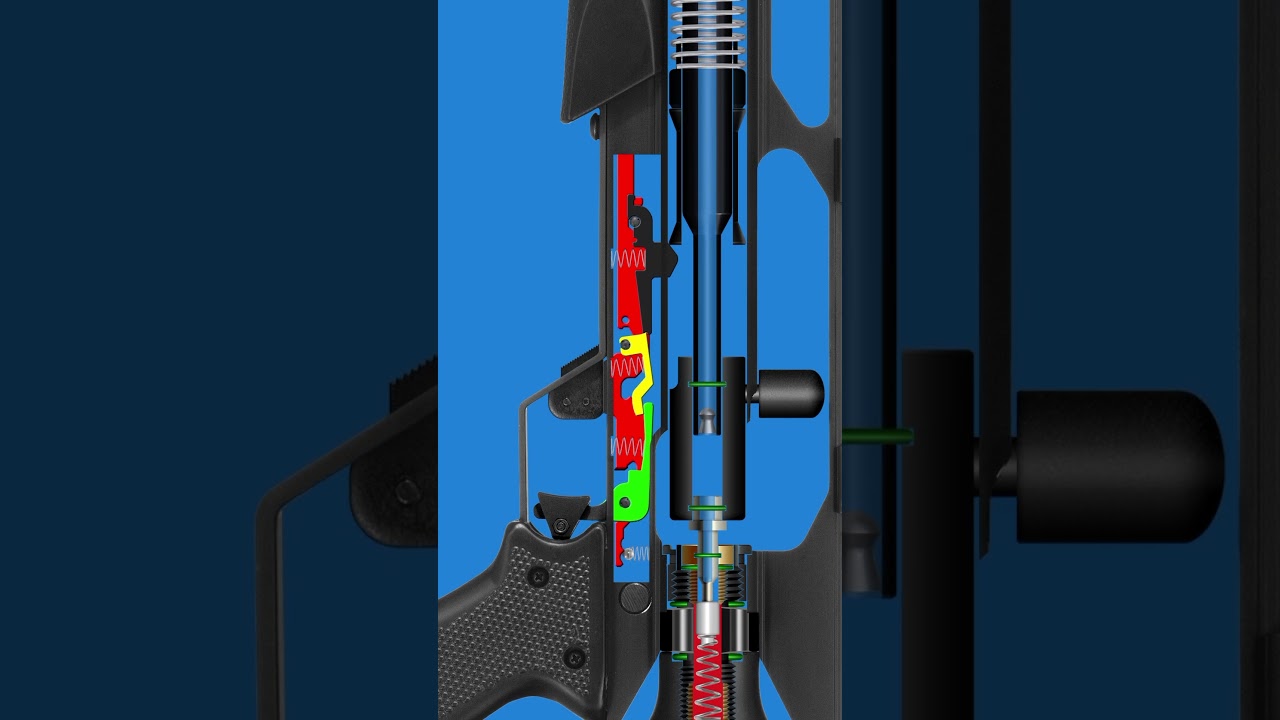 Condor SS PCP Air Gun Mechanism #pcp #airgun #airsoft