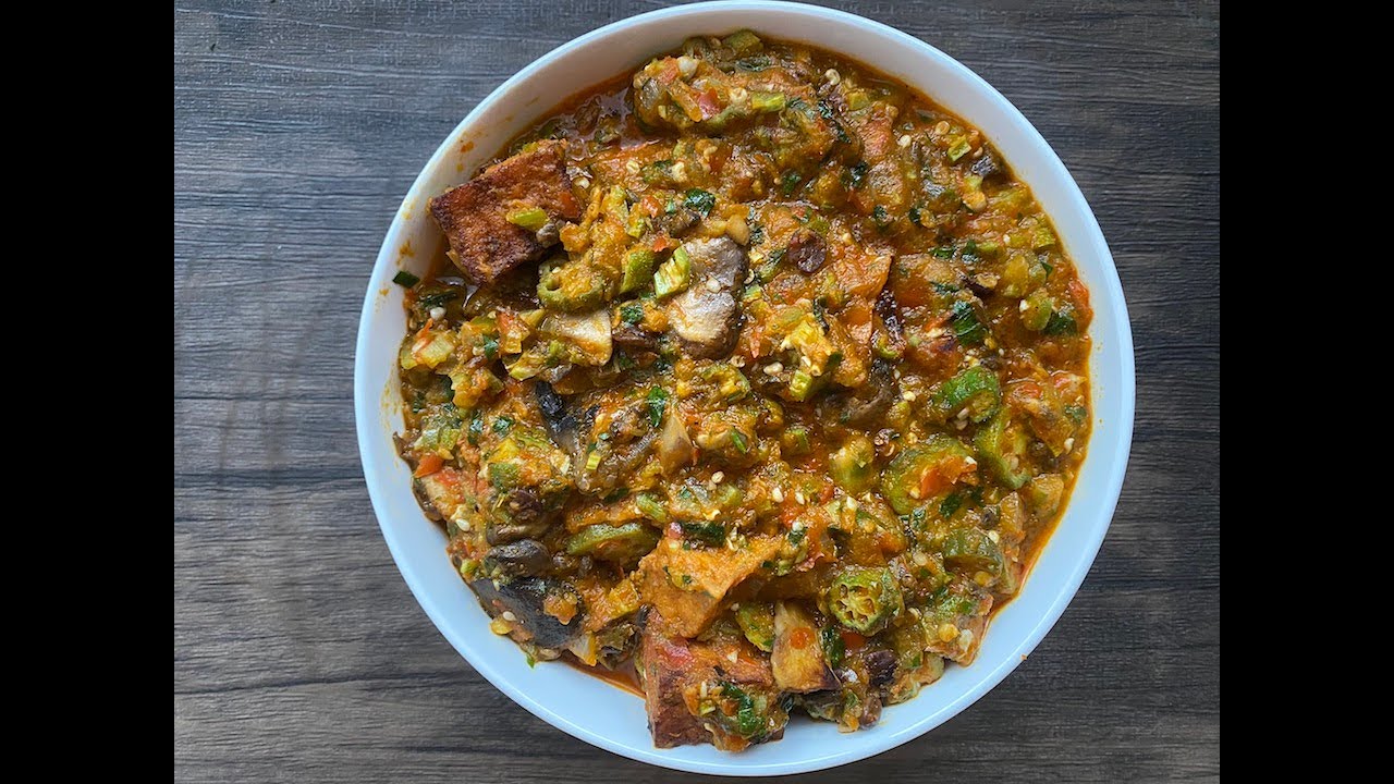 Vegan Nigerian Okra Soup| Vegan African Food Recipe (Vegan Meal Ideas)