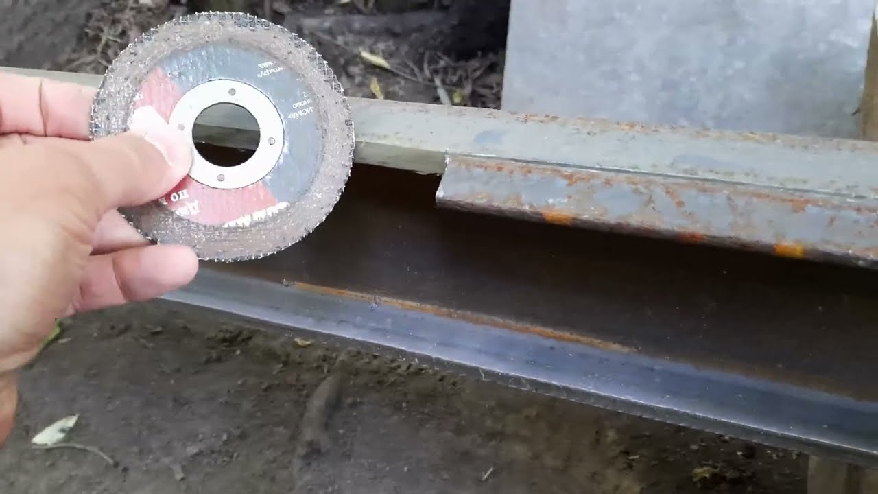 Режу швеллер вдоль