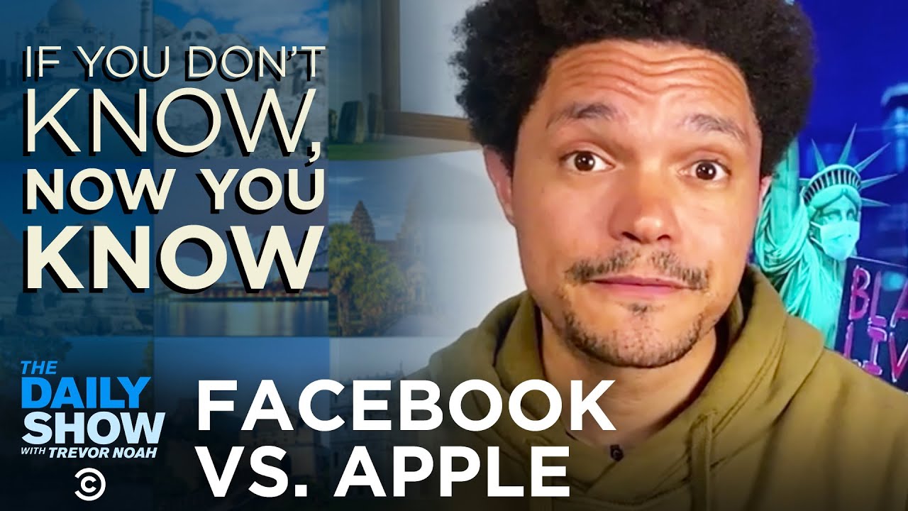Facebook and Apple Battle Over Privacy | The Daily Show