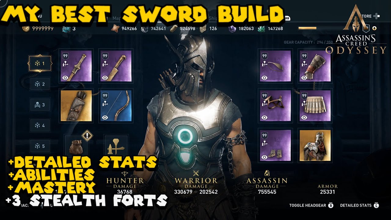 My Best Sword Build - Assassin's Creed Odyssey