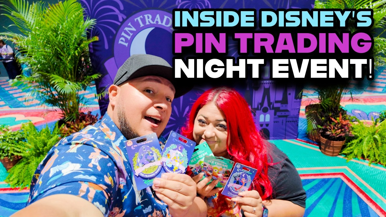 Inside Disney’s Pin Trading Night Event!