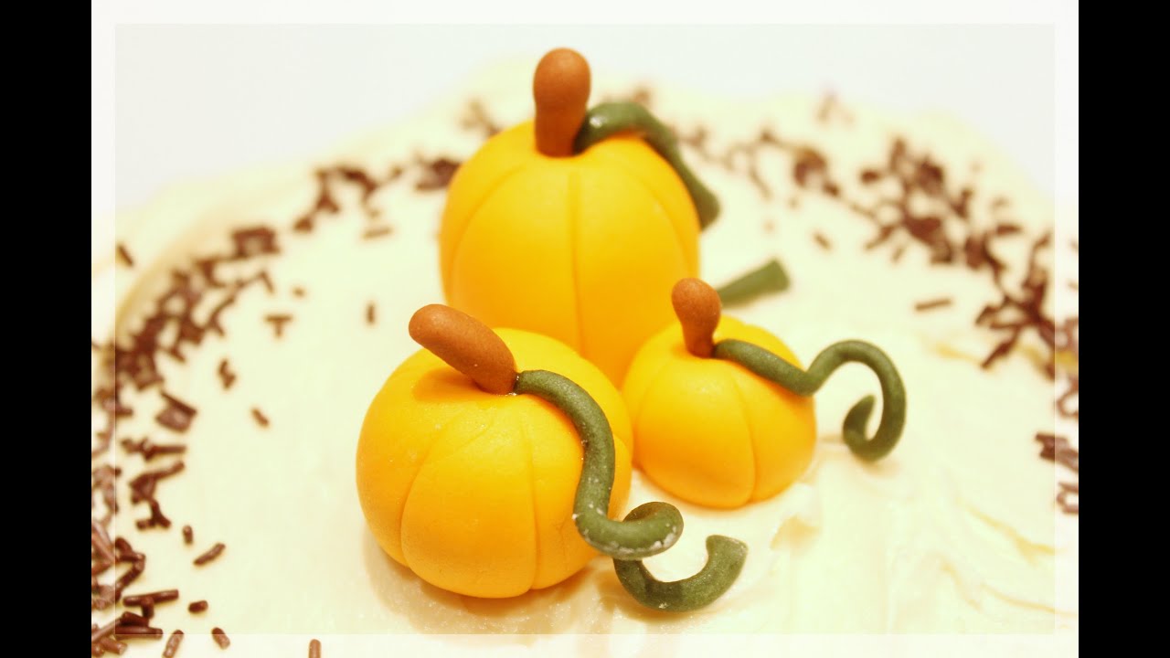 TUTORIAL: CALABAZA DE FONDANT