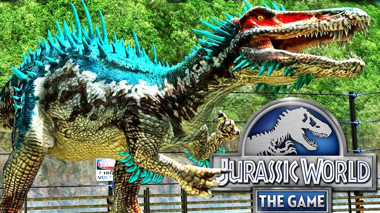 BARYONYX DINOSAURIO CARNIVORO DEPREDADOR MAX LEVEL! Jurassic World El Juego