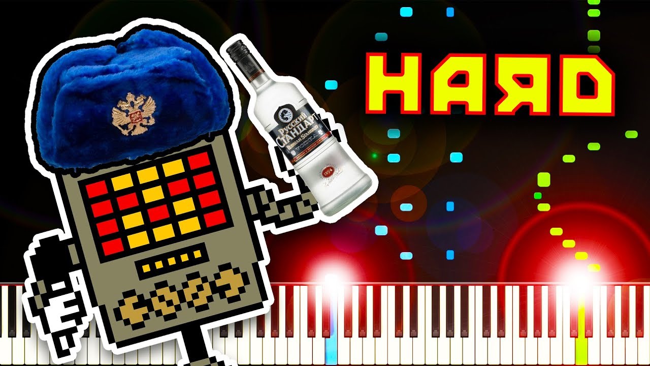 Metal Crusher but it sounds RUSSIAN - Piano Tutorial