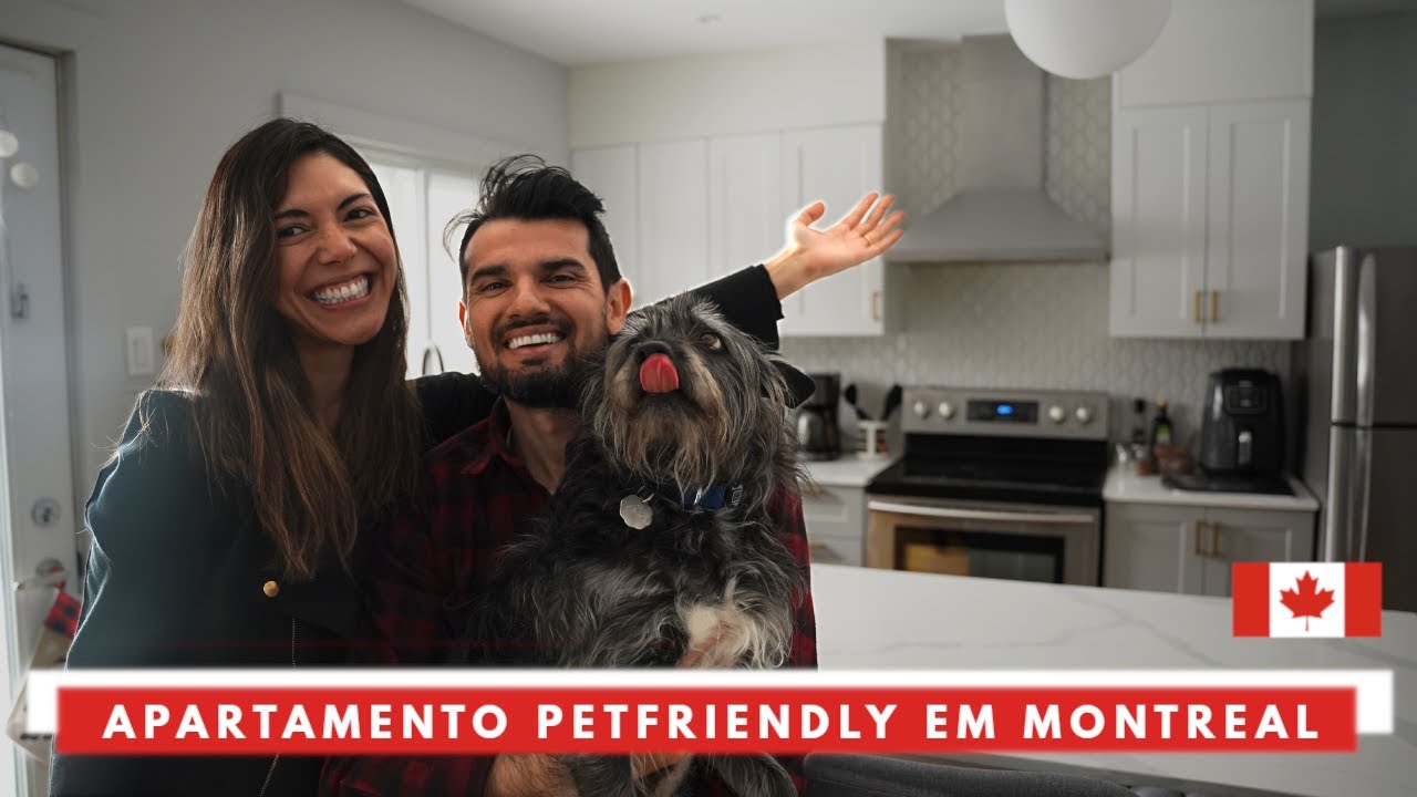 TOUR COMPLETO - APARTAMENTO PETFRIENDLY COM PÁTIO EM MONTREAL (CANADÁ)