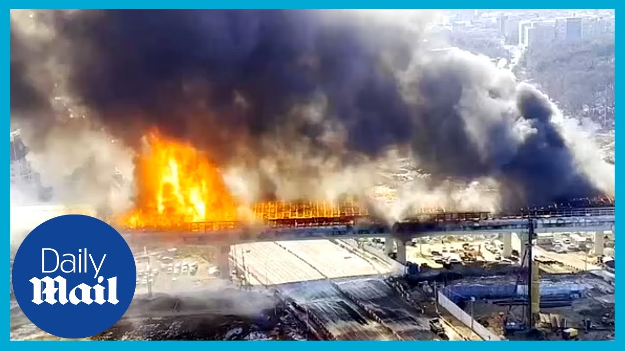 Deadly fire: Five dead following collision in Seoul, South Korea