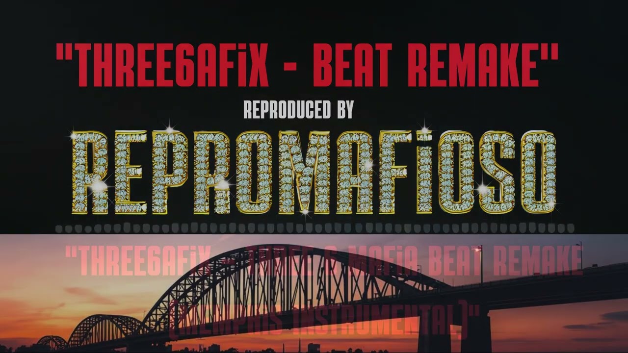 Three 6 Mafia &ndash; Three6ixafix (Beat Remake) - Memphis style beat