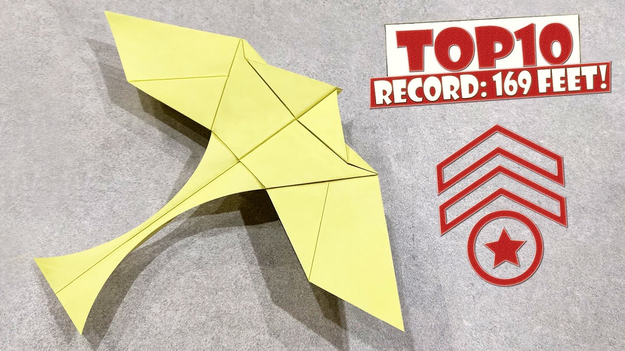 Paper Airplane Like Hawk - Latest Paper Airplanes of 2024 in ORIGAMI SKILL