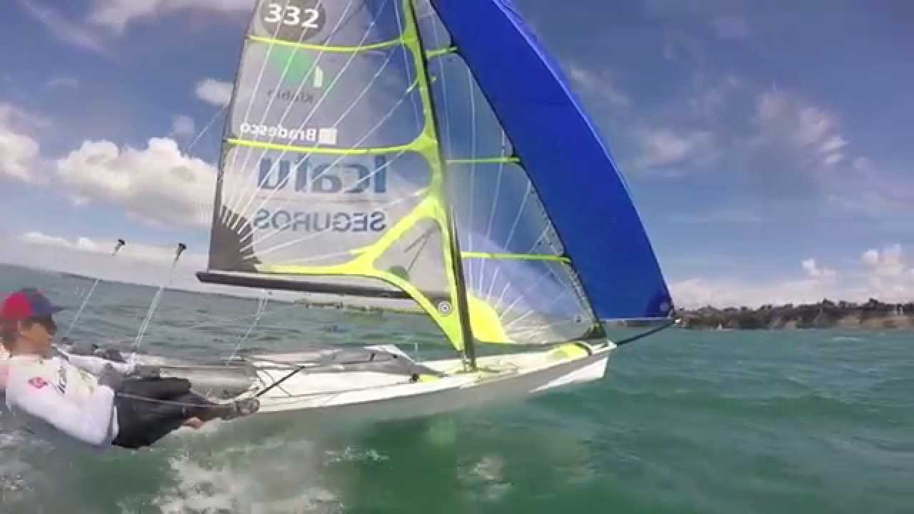 49er sailing Auckland