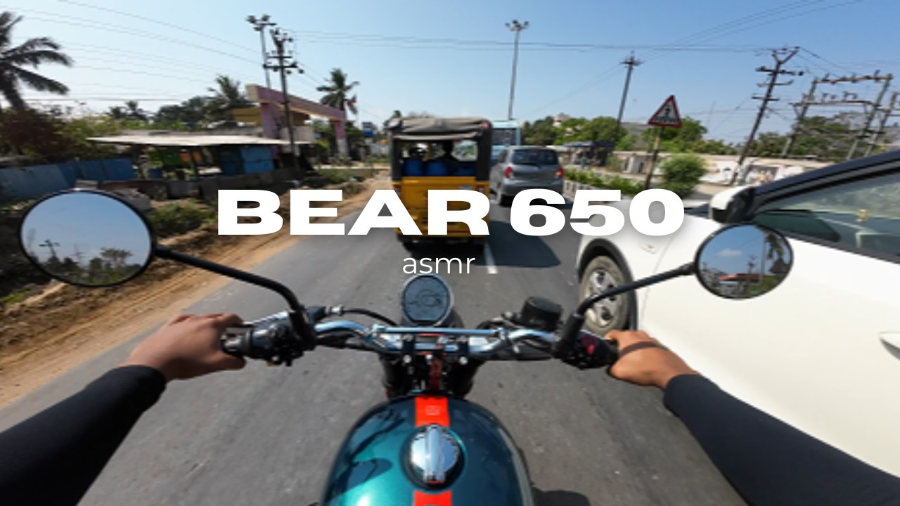 ride back home w me on the Bear 650