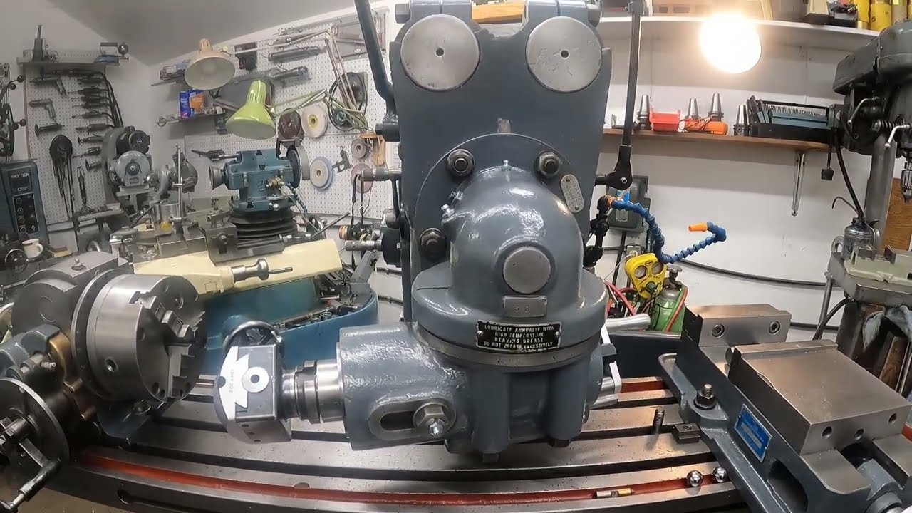 Machine shop in a one car garage expansion