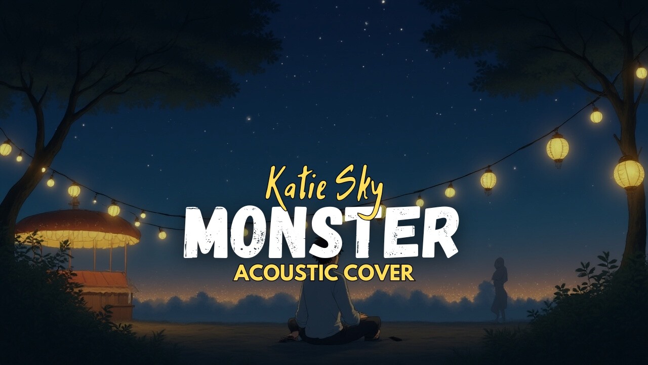 Monster (Calm Guitar Cover) | Ghibli-Inspired Ambient Music | Relax • Study • Night