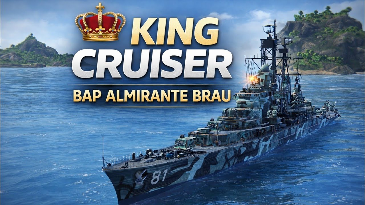 Bap Almirante Brau King Cruiser 👑 Modern Warships