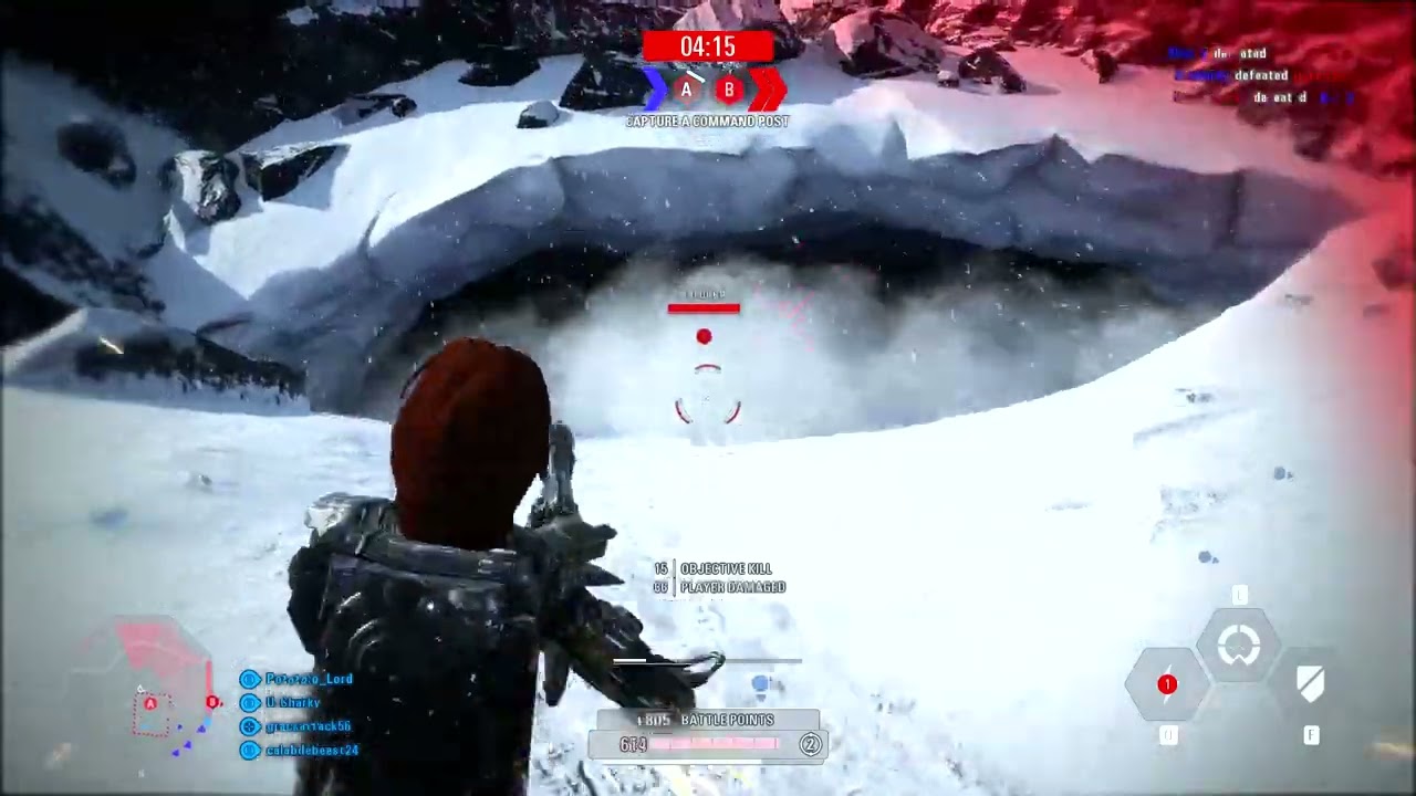 SWBF2 (2017) 501st Stormtroopers and Shae Vizla Mod Co-op Hoth