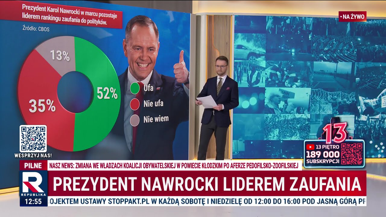 Informacje Telewizja Republika 26.03.2026 godzina 13:00