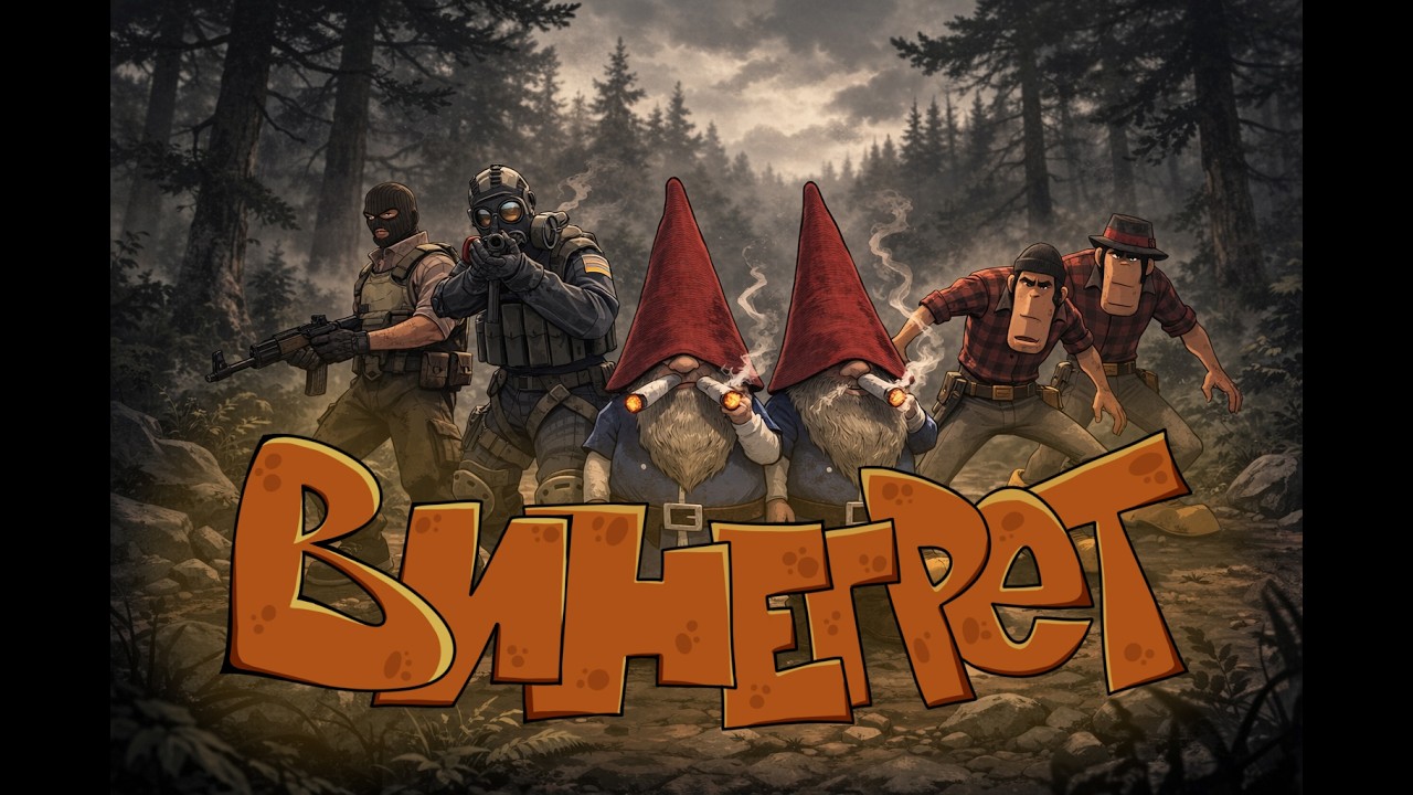 Винегрет смеха | Counter-Strike 2 x Burglin' Gnomes x Log Riders | Это видео Просто имба