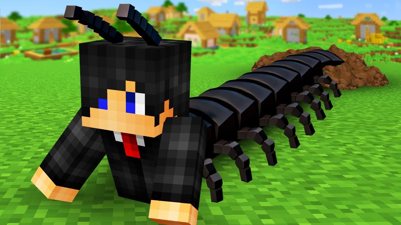 Minecraft, But I Become A Centipede!