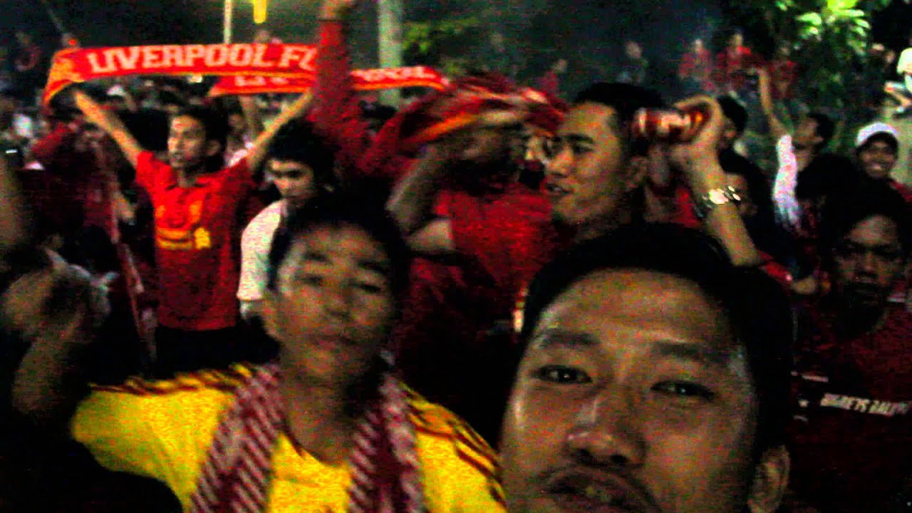 Nonbar Bigreds, Balikpapan Liverpool vs Manchester United (16 Maret 2014) @Tribun Kaltim - Part 3