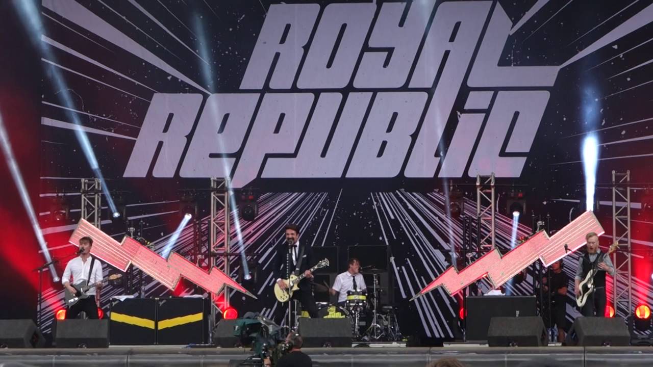 Royal Republic - Tommy-Gun (Download Festival, 2016.06.10)