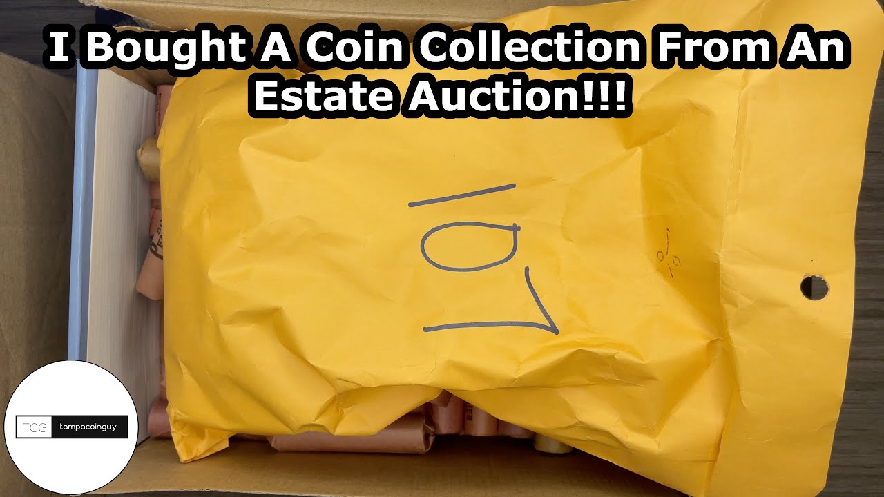 I Got A Coin Collection From An Estate Auction!!! Silver Half Dollars!
