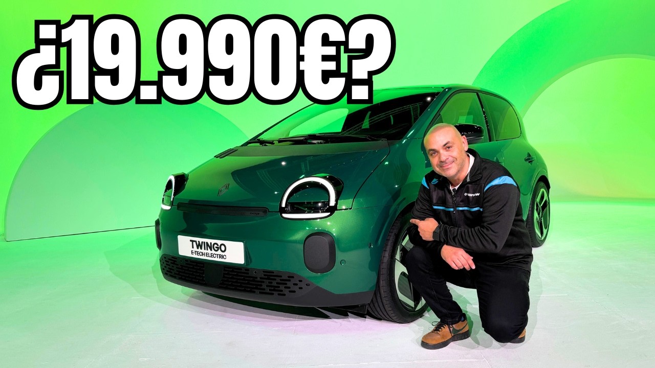 RENAULT TWINGO 2026 A FONDO: UN UTILITARIO ESPECTACULAR y ESPACIOSO PERO CON UNA BATERÍA MUY JUSTA