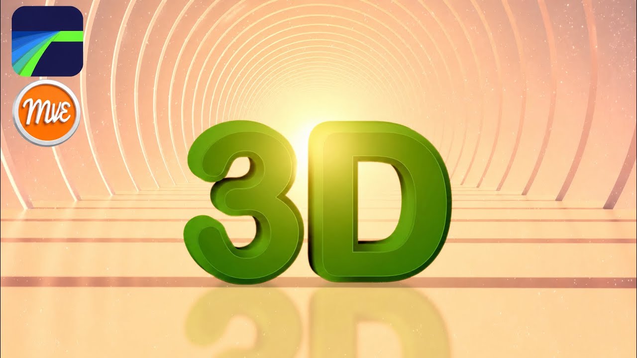 3D Text Effect - LumaFusion Tutorial (iOS, Android, ChromeOS)