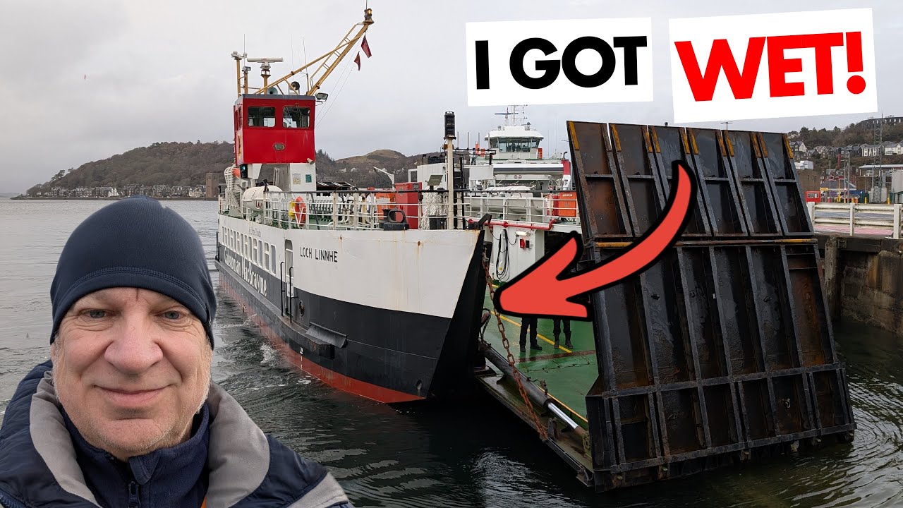 Непогода! Из Обан в Лисмор на теплоходе Caledonian MacBrayne и судне MV Loch Linnhe.