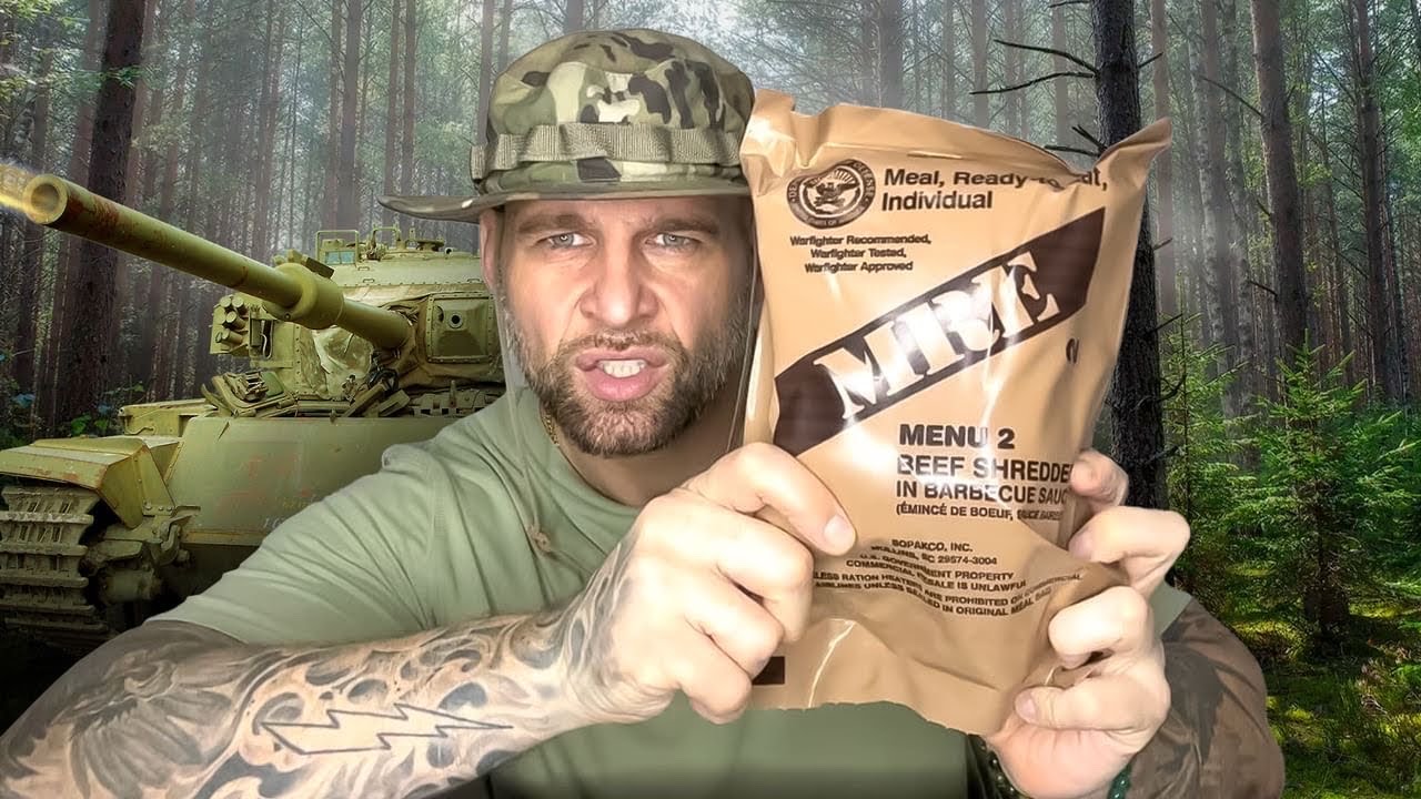 🇺🇸⚔️ U.S. MRE MENU 2 •MUKBANG!!