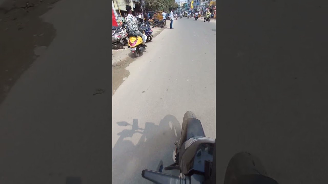 Ride to the market in India