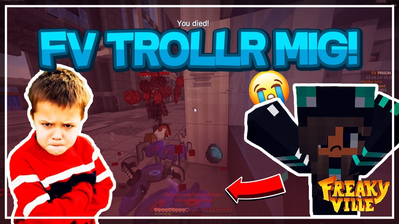 Freakyville Crasher! - DØR MED ALLE MINE TING!😲│ Freakyville Prison #5
