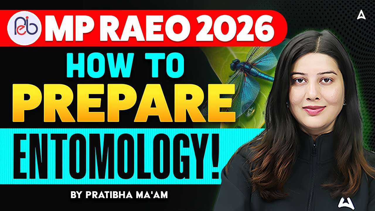 MP RAEO 2026 | How to prepare Entomology | By Pratibha Ma'am
