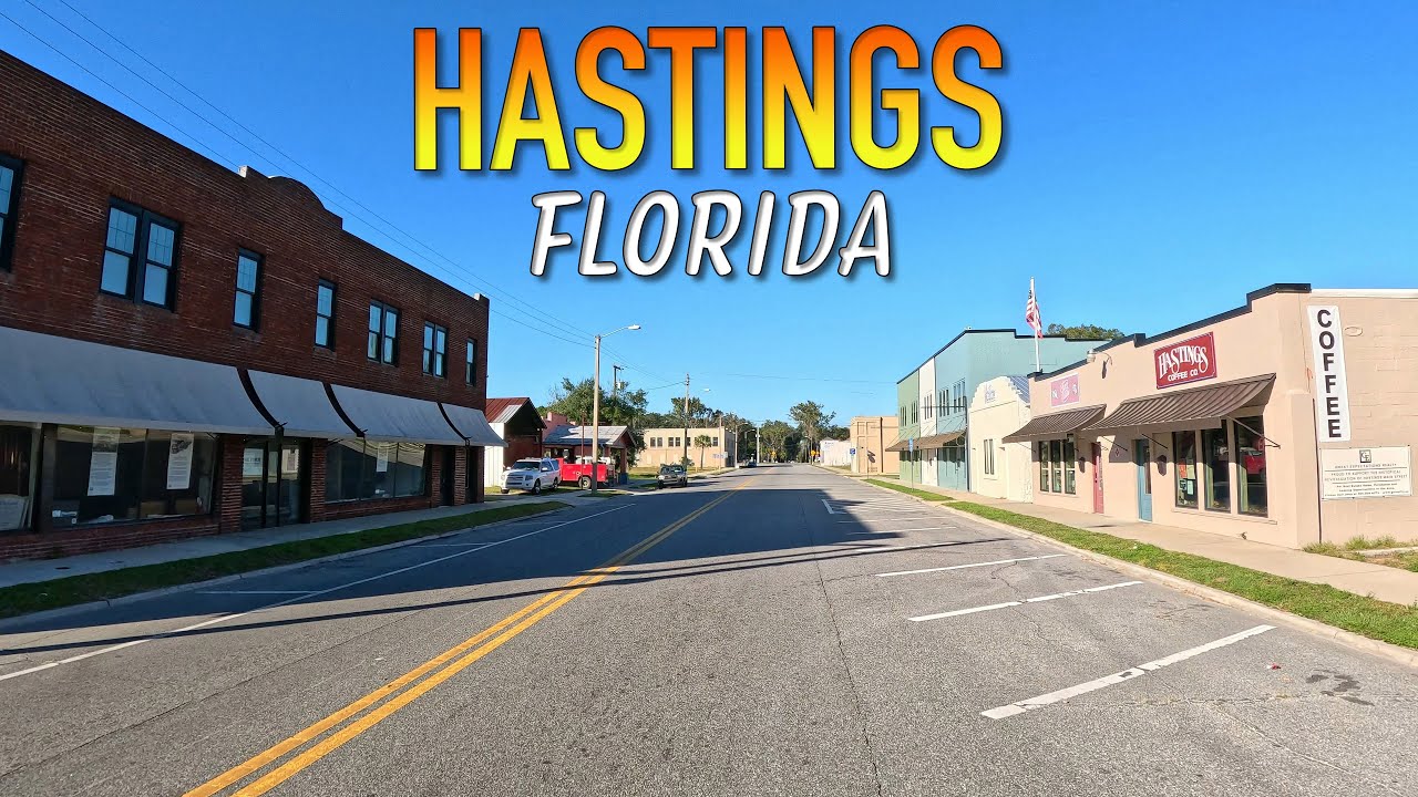 Hastings Florida Driving Through