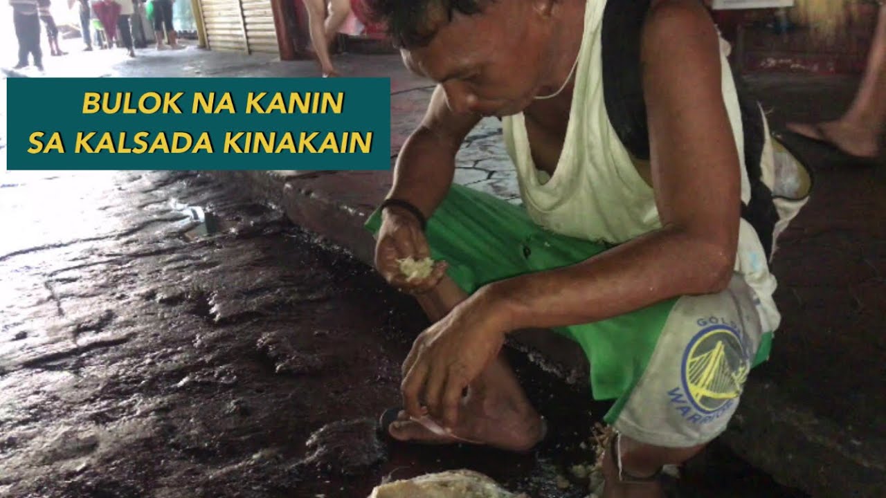 Sirang pagkain sa kalsada mismo kinain