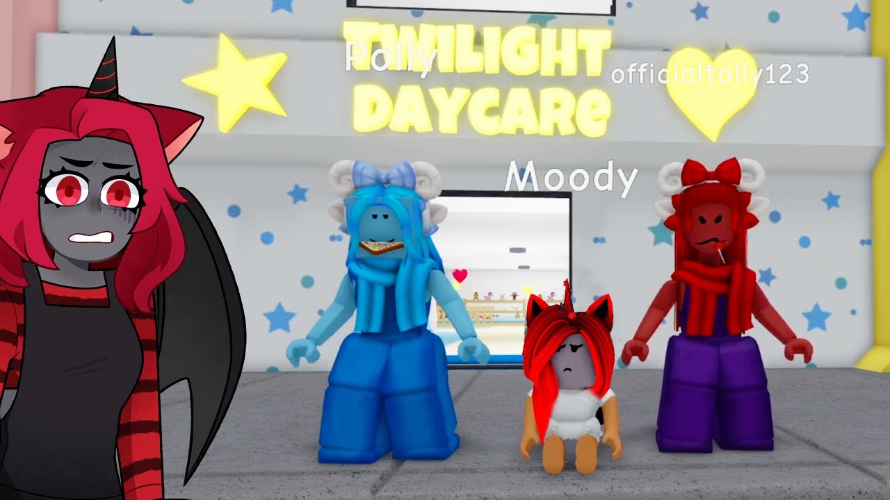 Polly And Tolly Took Care Of Me At DAYCARE! (Roblox)