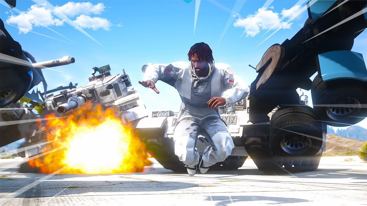 They Started Throwing Cars & Tanks on GTA 5 Online! Lets Get SHIESTY! GTA 5 Funny Moments | YGThe2ND