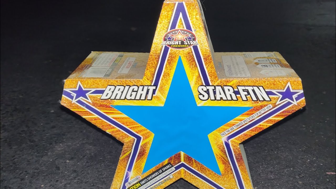 Bright Star Fireworks - Bright Star Fountain