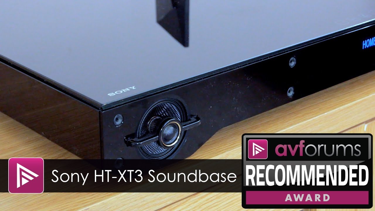 Sony HT-XT3 Soundbase Review