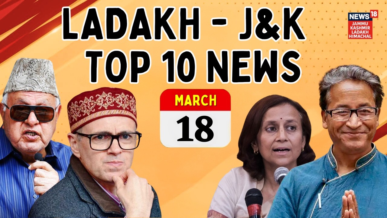 J&K - Ladakh TOP 10 News | shutdown over statehood & 6th Schedule | Sonam Wangchuk